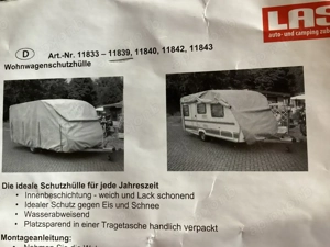 Wohnwagen- Wohnmobilschutzhülle (Marke Las, Nr. 11839)