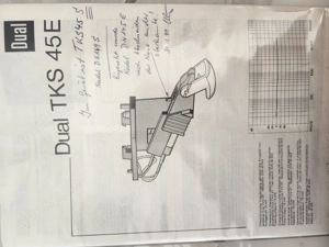 Plattenspieler der Marke "Dual" TKS 45E