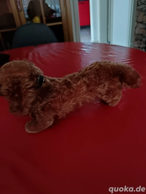 Verkaufe ein Dackel stofftier Steiff 