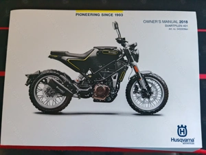 Original Bedienungsanleitung Husqvarna Svartpilen 401 2018 EN