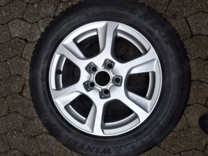 Winterräder Dunlop Winter Sport 5, 225 55 16 95H, auf original AUDI Alufelgen