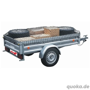 2 Netze für Ladefläche zusammen: