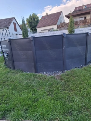 Intex Graphite Panel Pool, rund 478 x 124 cm inkl. Sandfilterpumpe Bild 3