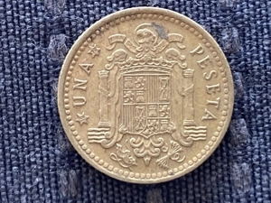 Münze Münzen Umlaufmünze Spanien 1 Peseta 1966 im Stern 70