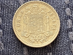 Münze Münzen Umlaufmünze Spanien 1 Peseta 1966 im Stern 73