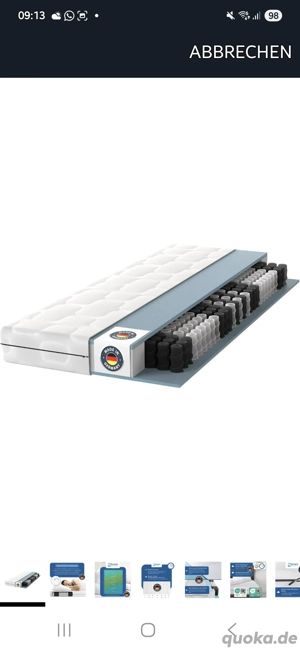 orthopädische Matratze  160x200 