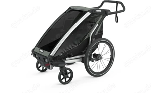 Thule Chariot Lite 1 Fahrradanhänger Agave Grün - leichte Gebrauchsspuren