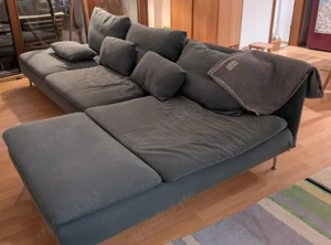 IKEA SÖDERHAMN Sofa + Récamiere türkis an Selbstabholer zu verschenken 