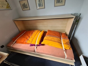 Schrankbett   Klappbett zum einklappen
