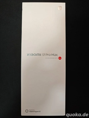 Neu Xiaomi 17 Pro Max Weiß 512 GB 16 GB RAM Bild 4 Neu Xiaomi 17 Pro Max Weiß 512 GB 16 GB RAM Bild 4
