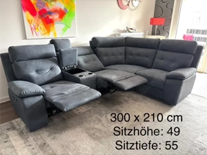   Moderne Couchgarnitur  Casanova    neuwertig   wegen Fehlkauf abzugeben Bild 2