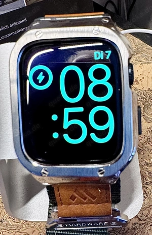 Apple Watch Metall Case Schutz 45mm+Armband OVP+++++ neu Top