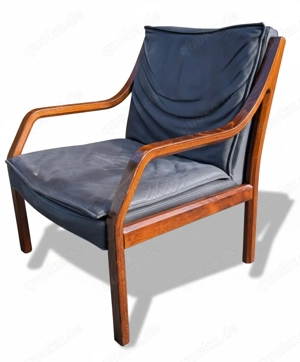 Design-Ikone - Eleganter Mid-Century Loungesessel (vermutlich Walter Knoll)
