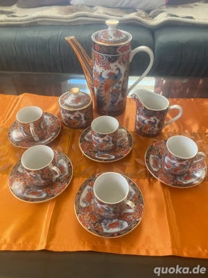 Japanisches Imari-Porzellan-Teeservice