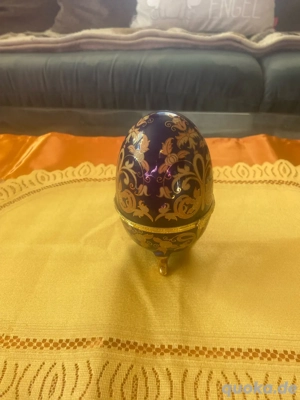 Schmuckeier im Farbergé Ei Stil 