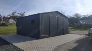   Blechgarage nach Maß Metallcontainer Metallhalle