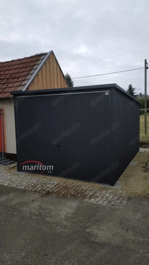 Blechgarage nach Maß Metallcontainer Lagerraum 