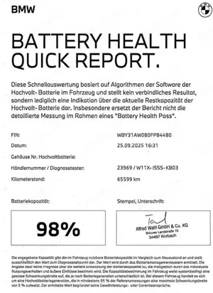 BMW i4 M50 Gran Coupé 98% Akku M Sport HeadUp Laser Harma Bild 2