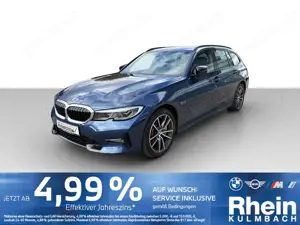 BMW 330 e Touring Sport Line Navi Laser HUD GSD Hifi Bild 1