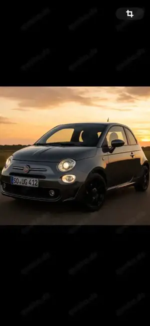 Fiat 500 2018 Sondermodell Sport Leder Poltrona Frau