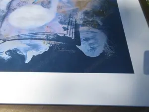 super Litho-von bekannter Pfälzer Malerin Bild 2