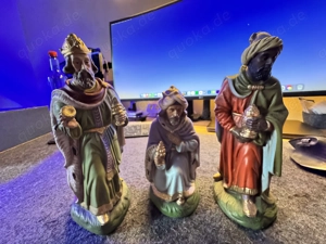 Konvolut Marolin Krippenfiguren (3 Könige,Kamel,Engel,Esel) OVP