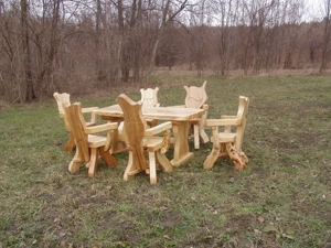 Rustikale tische UND BÄNKE Bild 8