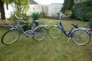 2 tolle Fahrrader für Stadt und Land