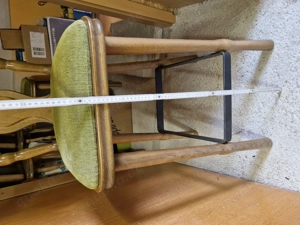 Verkaufe 6gebrauchte gepolsterte mit Rückenlehne rustikale Barhocker.