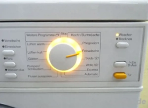 Waschtrockner  Waschmachine 