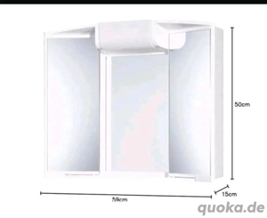 Spiegelschrank Angy von Jokey - mit Beleuchtung und Steckdose