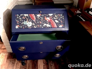 Sekreär Einzelstück Schreibtisch Schminktisch Kommode 