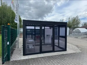 Gewächshaus SunGarden Power 3.2,3,38 2,33m mit Solatdach