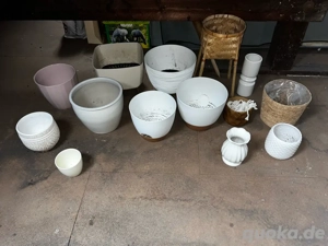 Großes Set Blumentöpfe & Vasen   modern & Boho-Stil   14 Stück 