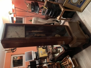 Standuhr Art Deko um 1930 klassischer Stil Bild 2