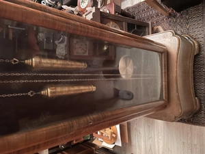 Standuhr Art Deko um 1930 klassischer Stil Bild 5