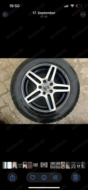 Winterreifen mit Felgen 