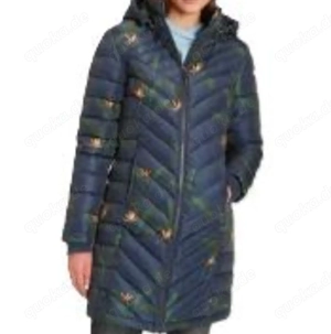 ALPENBLITZ Steppmantel  Cepu  mit modischem Floraldruck,Größe 42