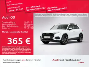 Audi Q3 40 TFSI qu. S tronic advanced S line AHK/19"Z