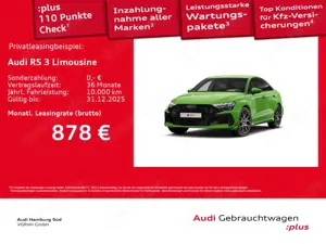 Audi RS3 TFSI qu. SCHALENSITZE/280/CARBON