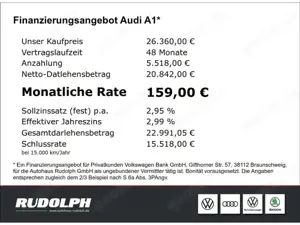 Audi A1 Sportback S line 25 TFSI S-tronic LED Navi ACC Bild 4