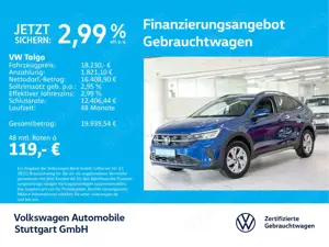 Volkswagen Taigo Life 1.0 TSI Bluetooth LED SHZ PDC