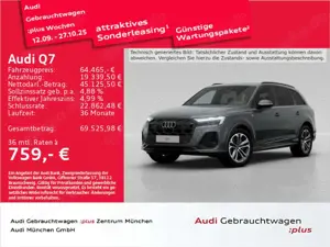 Audi Q7 45 TDI qu. S line 7-Sitzer/Pano/Virtual+/Matr
