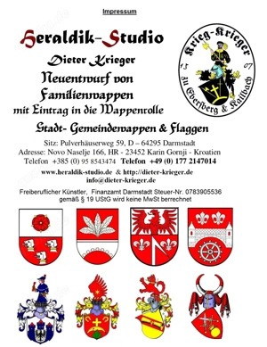 Ihr Familienwappen Zeichen der Tradition für Generationen!  Bild 2