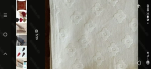 sehr edle weisse Tagesdecke von **Fokus**