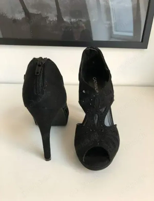 Schwarze Heels Catwalker