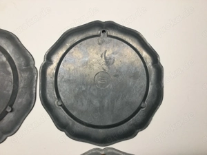 Sparkasse Sammler Zink Wandteller Set Blumenmotive Bild 8