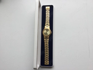 MC Armbanduhr Vergoldet mit Etui