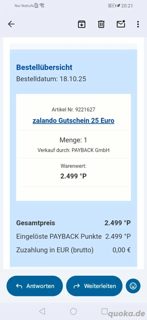 Zalando 25   Gutschein 