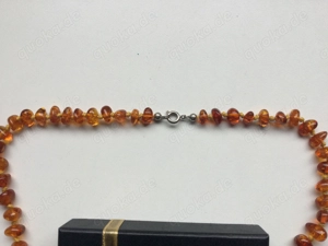 Bernstein Kette Antik Vintage Halskette  Bild 4